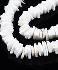 Natural White Shell Chip Beads Strand – Bleached, 6~12mm Natural White Shell Chip Beads Strand | BalzarCrafts