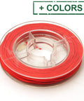 (NC8909-X) Nylon Thread for Jewelry Making, 0.8mm, (7~9m)/roll (NC8909-X) Nylon Thread for Jewelry Making, 0.8mm, (7~9m)/roll