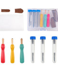 Needle Felting Kit, for Doll Making Tool Set, including Finger Protector, Felting Needle, Storage Box Needle Felting Kit, for Doll Making Tool Set, including Finger Protector, Felting Needle, Storage Box