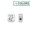 New Year 2027 Slider Charm with “27” – 8 × 8mm New Year 2027 Slider Charm with “27” – 8 × 8mm