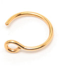 Nose Ring Hoop, 304 Stainless Steel Piercing, Golden  (4 PCS) Nose Ring Hoop, 304 Stainless Steel Piercing, Golden  (4 PCS)