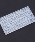Number and Letter Design DIY Silicone Molds, Resin Casting Molds, For UV Resin, Epoxy Resin Jewelry Making Number and Letter Design DIY Silicone Molds, Resin Casting Molds, For UV Resin, Epoxy Resin Jewelry Making