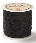 Black Nylon Chinese Knot Cord, 0.8mm Nylon Chinese Knot Cord, 0.8mm