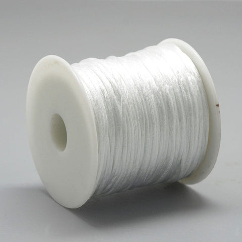 WHITE Nylon Thread, 0.8mm Nylon Thread, 0.8mm