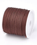 SADDLE BROWN Nylon woven Thread, 0.8mm (45m/roll) Nylon woven Thread, 0.8mm (45m/roll)