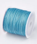 DARK TURQUOISE Nylon woven Thread, 0.8mm (45m/roll) Nylon woven Thread, 0.8mm (45m/roll)