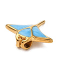 Ocean 304 Stainless Steel Enamel Manta Ray Pendants, Golden Sea Life Charms, 25x24mm Ocean 304 Stainless Steel Enamel Manta Ray Pendants, Golden Sea Life Charms, 25x24mm