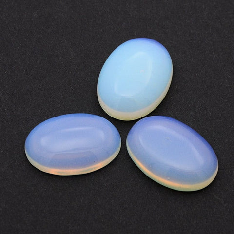 Opalite Cabochons, Oval 18mm Opalite Cabochons, Oval 18mm