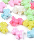 Opaque Acrylic Beads, Horse, Mixed Color, 16x16x7mm, Hole: 2mm Opaque Acrylic Beads, Horse, Mixed Color, 16x16x7mm, Hole: 2mm
