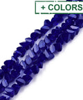 Opaque Solid Color Glass Beads, Faceted Triangle, 3x2x2mm Opaque Solid Color Glass Beads, Faceted Triangle, 3x2x2mm