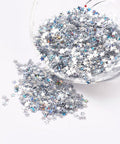 Ornament Accessories Plastic Paillette/Sequins Beads, Star, Silver 2.5mm Ornament Accessories Plastic Paillette/Sequins Beads, Star, Silver 2.5mm