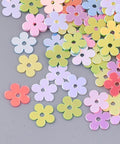 DARKER COLOR Ornament Accessories, PVC Plastic Paillette/Sequins Beads, Flower, Mixed Color Ornament Accessories, PVC Plastic Paillette/Sequins Beads, Flower, Mixed Color