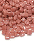 DEEP ROSE Ottoman 8mm Recycled Sintered Glass Mosaic Tiles Ottoman 8mm Recycled Glass Mosaic Tiles
