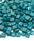 DEEP TEAL Ottoman 8mm Recycled Sintered Glass Mosaic Tiles Ottoman 8mm Recycled Glass Mosaic Tiles