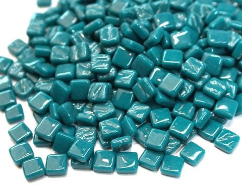 DEEP TEAL Ottoman 8mm Recycled Sintered Glass Mosaic Tiles Ottoman 8mm Recycled Glass Mosaic Tiles