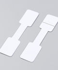 Paper Jewelry Display Price STICKER Label Cards, Rectangle, White 13x60mm (50 PCS) Paper Jewelry Display Price STICKER Label Cards, Rectangle, White 13x60mm (50 PCS)