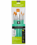 Pébéo Synthetic Acrylic Paint Brush Set – 8 Assorted Tips Pébéo Synthetic Acrylic Paint Brush Set – 8 Assorted Tips
