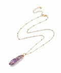 Pendant Necklace, Copper Wire Wrap Pendant and 304 Stainless Steel Necklace,(40.5cm) Pendant Necklace, Copper Wire Wrap Pendant and 304 Stainless Steel Necklace,(40.5cm)