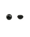 Plastic Craft Doll Eyes, Half Round Sew On Buttons Eyes, Doll Making Supplies, Black 12.5mm Plastic Craft Doll Eyes, Half Round Sew On Buttons Eyes, Doll Making Supplies, Black 12.5mm