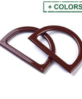 Plastic D Shape Purse Handles, 85x120x8mm Plastic D Shape Purse Handles, 85x120x8mm