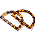 GOLDENROD Plastic D Shape Purse Handles, 85x120x8mm Plastic D Shape Purse Handles, 85x120x8mm