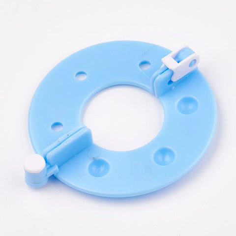 Plastic Knitting Loom for Making Pom Pom, Including Instruction, Pom Pom Maker Sets Plastic Knitting Loom for Making Pom Pom, Including Instruction, Pom Pom Maker Sets