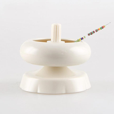 Plastic Seed Bead Spinner, Adjustable Speed Beads Loader, with Big Eye Beading Needle Plastic Seed Bead Spinner, Adjustable Speed Beads Loader, with Big Eye Beading Needle
