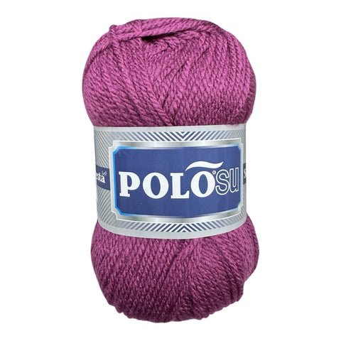 IRIS PURPLE Polosu Siesta Soft 100% Acrylic Yarn for Knitting and Crochet - Worsted Weight Yarn Polosu Siesta Soft 100% Acrylic Yarn for Knitting and Crochet / DK Yarn