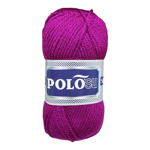 IMPERIAL PURPLE Polosu Siesta Soft 100% Acrylic Yarn for Knitting and Crochet - Worsted Weight Yarn Polosu Siesta Soft 100% Acrylic Yarn for Knitting and Crochet / DK Yarn