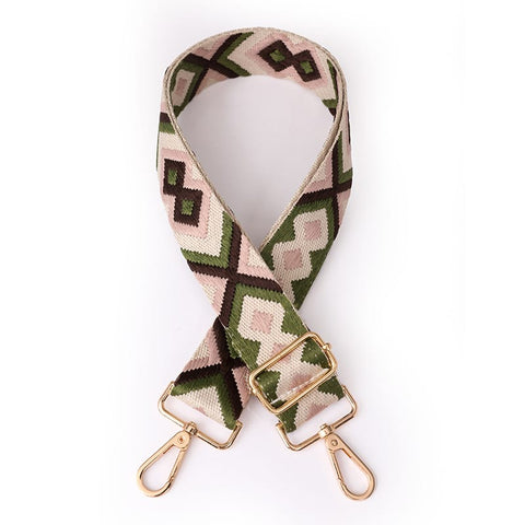 DIAMOND - PINK Polyester Handbag Chain Straps, for Handbag or Shoulder Bag Replacement Polyester Handbag Chain Straps, for Handbag or Shoulder Bag Replacement