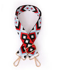 DIAMOND - RED Polyester Handbag Chain Straps, for Handbag or Shoulder Bag Replacement Polyester Handbag Chain Straps, for Handbag or Shoulder Bag Replacement