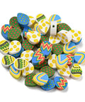 Polymer Clay Beads, Easter Egg, Mixed Color 8.5x10mm Polymer Clay Beads, Easter Egg, Mixed Color 8.5x10mm
