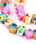 Polymer Clay Beads, Fish, Mixed Color, 9~11.5x6.5~9.5x4.5~5mm, Hole: 1.6mm Polymer Clay Beads, Fish, Mixed Color, 9~11.5x6.5~9.5x4.5~5mm, Hole: 1.6mm