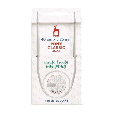80cmx4.50mm Pony Classic Circular Knitting Needles, 80cm long Pony Classic Circular Knitting Needles, 80cm long