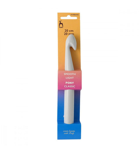 20cm - 20mm PONY Classic Plastic Crochet Hook PONY Classic Plastic Crochet Hook | BalzarCrafts Cyprus
