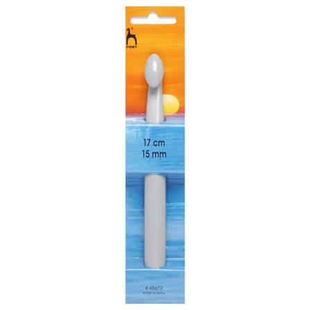 17cm - 15mm PONY Classic Plastic Crochet Hook PONY Classic Plastic Crochet Hook | BalzarCrafts Cyprus