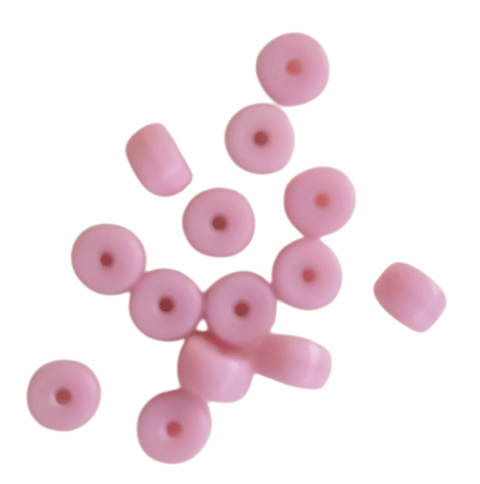LIGHT PURPLE Pony Glass Beads 6x9mm – Oval Craft Beads for Jewelry Making, Beading & DIY Projects Pony Glass Beads 6x9mm – Oval Craft Beads for Jewelry Making, Beading & DIY Projects