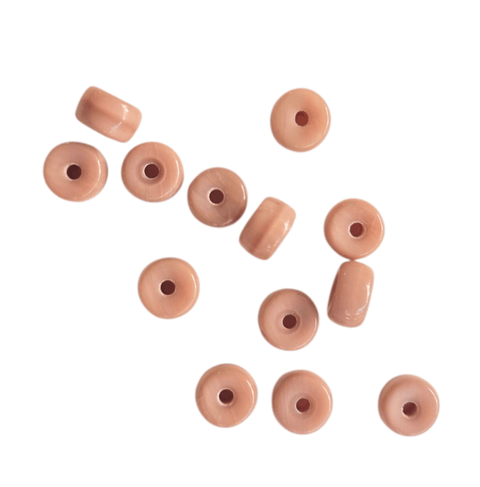OFF LIGHT BROWN Pony Glass Beads 6x9mm – Oval Craft Beads for Jewelry Making, Beading & DIY Projects Pony Glass Beads 6x9mm – Oval Craft Beads for Jewelry Making, Beading & DIY Projects