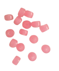 TRANSPARENT ROSE Pony Glass Beads 6x9mm – Oval Craft Beads for Jewelry Making, Beading & DIY Projects Pony Glass Beads 6x9mm – Oval Craft Beads for Jewelry Making, Beading & DIY Projects