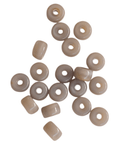 GREY Pony Glass Beads 6x9mm – Oval Craft Beads for Jewelry Making, Beading & DIY Projects Pony Glass Beads 6x9mm – Oval Craft Beads for Jewelry Making, Beading & DIY Projects