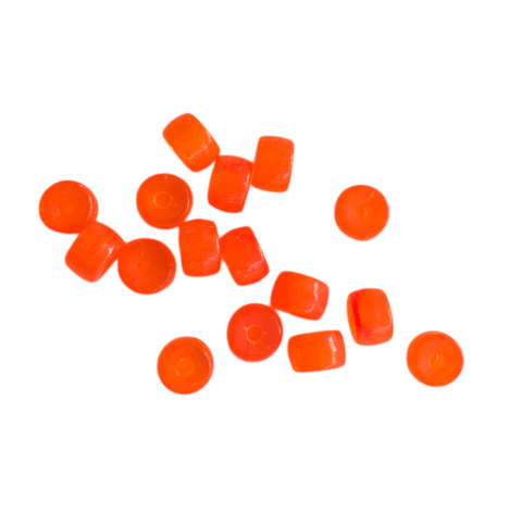 ORANGE Pony Glass Beads 6x9mm – Oval Craft Beads for Jewelry Making, Beading & DIY Projects Pony Glass Beads 6x9mm – Oval Craft Beads for Jewelry Making, Beading & DIY Projects
