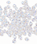 CRYSTAL AB Preciosa Crystal Bicones 4mm – Factory Pack of 720 Pieces Preciosa Crystal Bicones 4mm – Factory Pack of 720 Pieces
