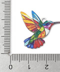 Printed 304 Stainless Steel Bird Pendants, Stainless Steel Color Bird Charms, 24.5x21mm Printed 304 Stainless Steel Bird Pendants, Stainless Steel Color Bird Charms, 24.5x21mm