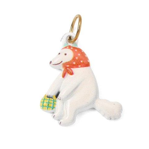 BEAR - 20x17x4mm Printed 304 Stainless Steel Pendants for Jewellery Making Printed 304 Stainless Steel Pendants for Jewellery Making