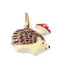 HEDGE HOG -13x15x5mm Printed 304 Stainless Steel Pendants for Jewellery Making Printed 304 Stainless Steel Pendants for Jewellery Making