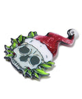 SKULL 40x30x2mm Hole 1.8mm Printed Christmas Acrylic Pendants Printed Christmas Acrylic Pendants