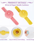 Pumpkin-Shaped Wrist & Finger Needle Cushions – Soft Pin Cushions for Sewing & Quilting Pumpkin-Shaped Wrist & Finger Needle Cushions – Soft Pin Cushions for Sewing & Quilting
