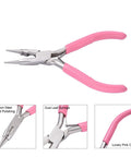 Quality Carbon Steel Jewelry Pliers, Round Nose & Wire Cutter Combo for DIY Jewelry Making Quality Carbon Steel Jewelry Pliers, Round Nose & Wire Cutter Combo for DIY Jewelry Making