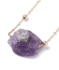 Raw Stone Pendant 304 stainless Steel Necklace (45cm) Raw Stone Pendant 304 stainless Steel Necklace (45cm)