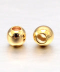 Real 18K Gold Plated Brass Round Spacer Beads 2mm | Making Supplies | Small Spacer Beads for Bracelets & Necklaces Real 18K Gold Plated Brass Round Spacer Beads 2mm | Making Supplies | Small Spacer Beads for Bracelets & Necklaces